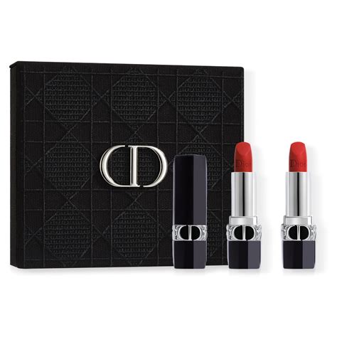 coffret dior rouge a levre|coffret cadeau Dior.